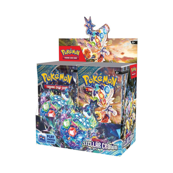 Pokémon TCG: Stellar Crown Booster Box (36 Packs)